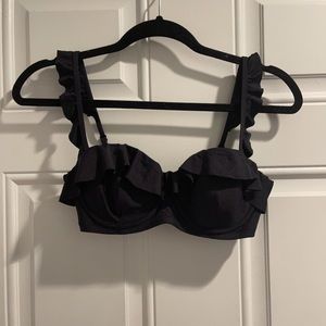 Ruffle JCrew 34B Bikini Top